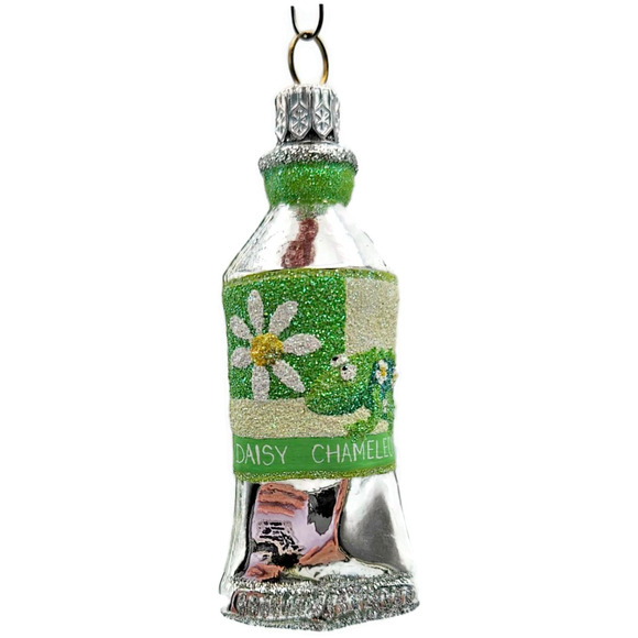 Patricia Breen Miniature Paint Tube Chameleon Daisy Spring Christmas Ornament - Picture 1 of 11